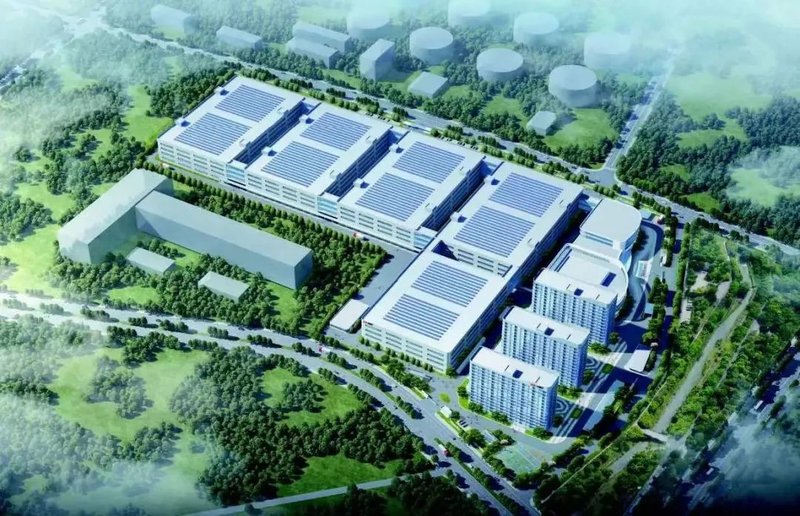 Sag af glasgardin væg brandsikker foring board: Hikvision Robot Intelligent Manufacturing Tonglu Base