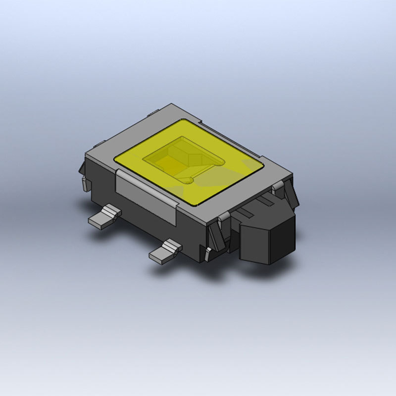 Four foot side press patch touch switch turtle button film waterproof and dustproof tape pillar touch button switch TP13