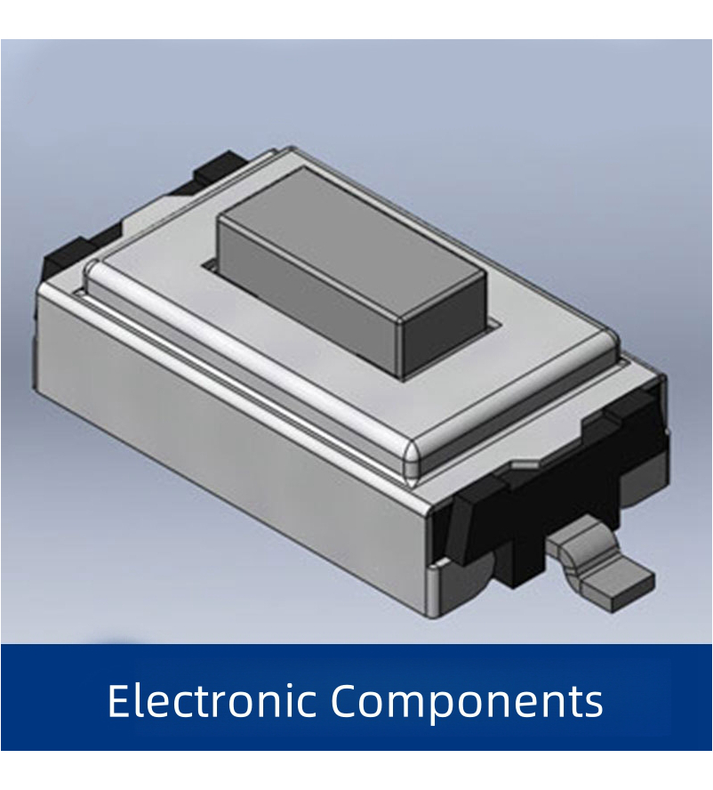 现货供应防水防尘贴片轻触开关 微型3x6x2.5小按键 方形弹片开关 TP09