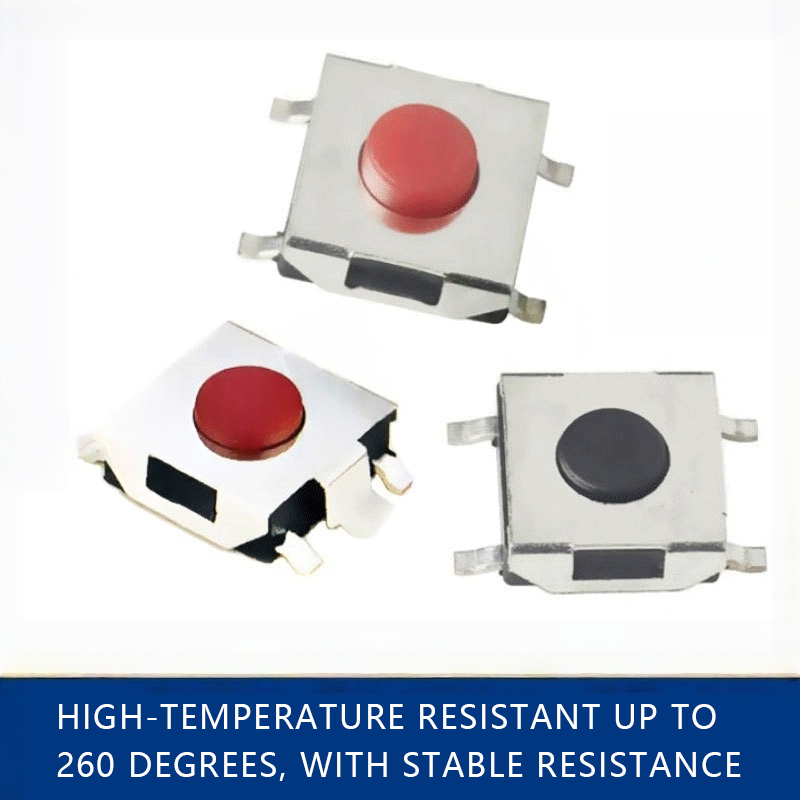 Button switch 6.2 * 6.2 Touch switch 6.2 * 6.2 * 3.1 Temperature resistant patch touch switch button TP11