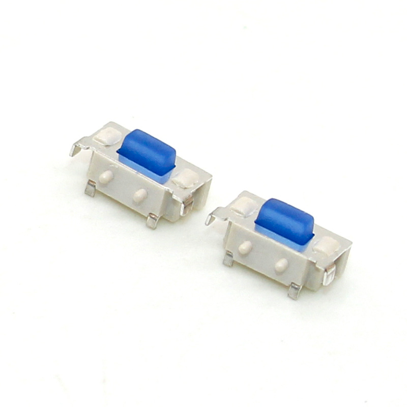 3x6x3.5 blue silicone button, large side press button switch, light touch Big Baby, side press patch switch TP17