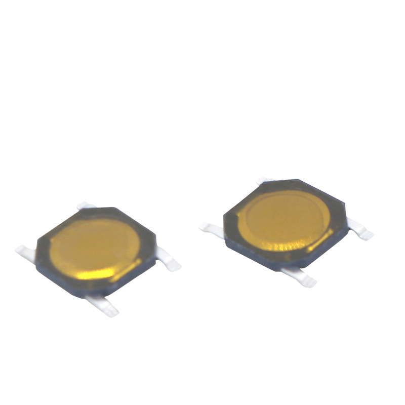 4*4*0.8贴膜锅仔片按键开关厂家 5*5*0.8四脚贴片薄膜轻触开关 TP15