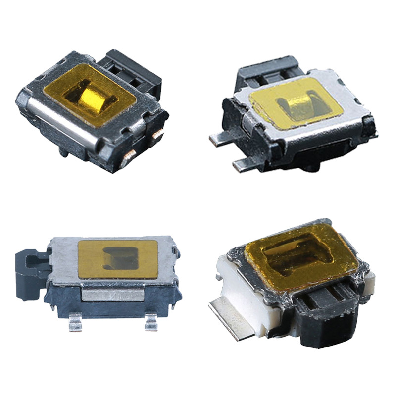 Factory sales of turtle side button with temperature resistant positioning, four foot button switch, side press, driving recorder DV, TP22