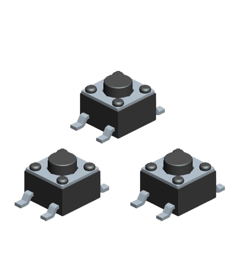 Factory sales touch switch 4.5 * 4.5 * 4.5 patch temperature resistant 4-pin patch key switch micro switch TP04