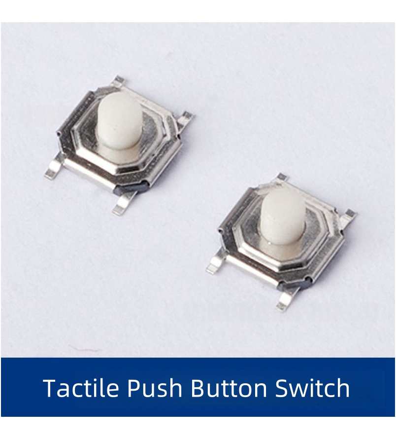 Factory sales tactile switch 4 * 4 * 1.5 1.7 SMT button micro movement copper head 5.2 * 5.2 TP06